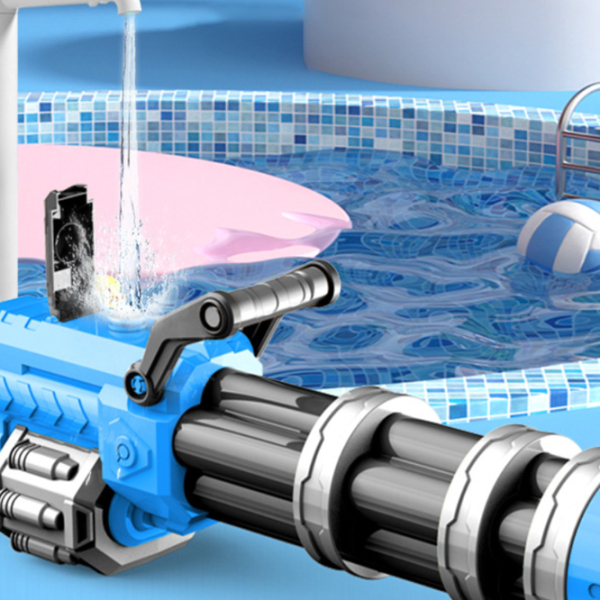 Водяной пистолет Water Gun Gatlin LD-588D Красный водяной, Вода, 4+ photo 6