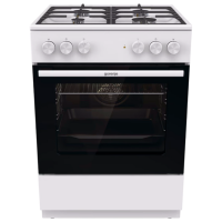 Aragaz Gorenje GK6A40WFFM White Tipul plitei: Combinată, 71 l, Tipul cuptorului: Electric