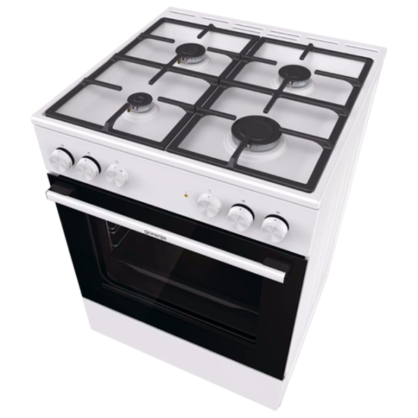 Плита Gorenje GK6A40WFFM Белый Тип плиты: Комбинированная, 71 л, Тип духовки: Электрическая photo 3