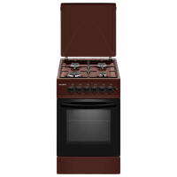 Aragaz Bauer TE 5540 BI Brown Tipul plitei: Pe gaz, 58 l, Tipul cuptorului: Electric