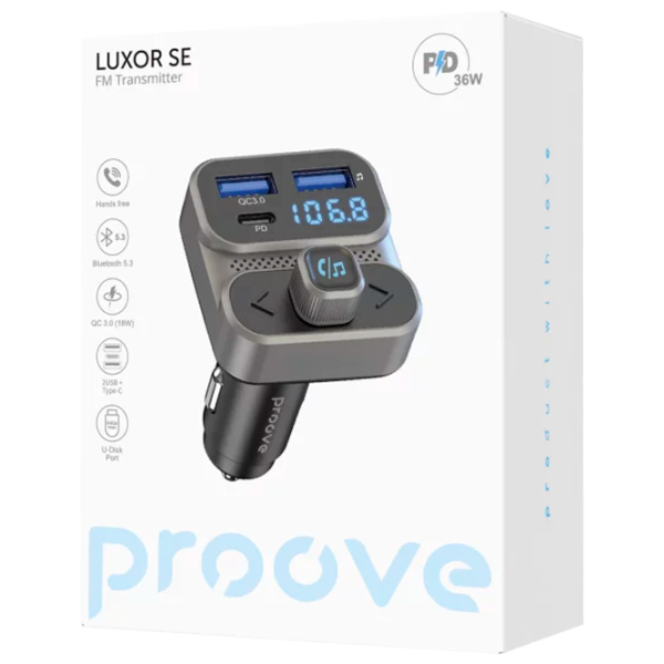 FM Modulator Proove Luxor SE Gray  photo 7