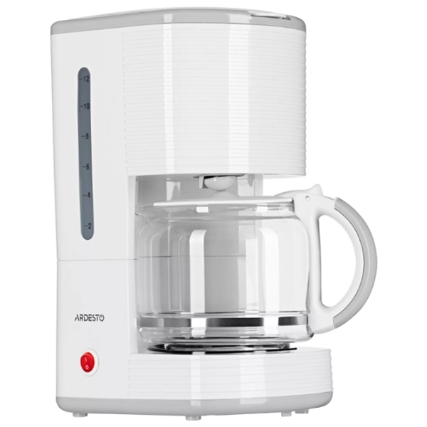 Aparat de cafea Ardesto FCM-D17WG White 1080 W, 1.5 l, Boiler photo 1