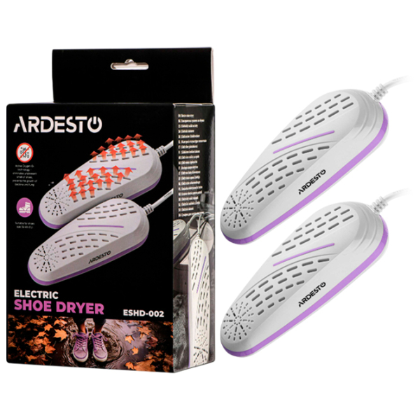 Uscător de încălțăminte Ardesto ESHD-002 White Purple 10 W photo 4