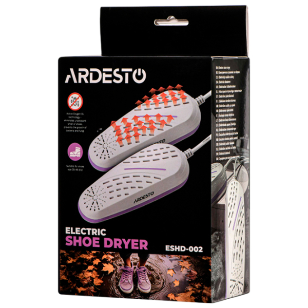 Uscător de încălțăminte Ardesto ESHD-002 White Purple 10 W photo 5