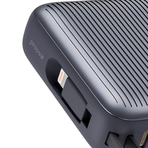 Power Bank 10000 мАч Proove Moon Rock (22.5 Вт) Серый  photo 4