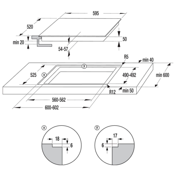 Духовой шкаф Gorenje BO6737E02X + ECT41SC Черный A, 77 л photo 8