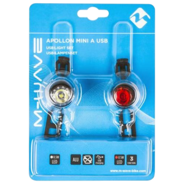 Lanternă Messingschlager M-WAVE Apollon Mini Black  Black  photo 3