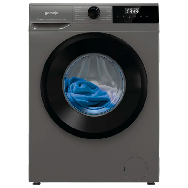 Mașină de spălat Gorenje W1NHPI84AST/PL Graphite 8 kg, 1400 rpm, A photo 10