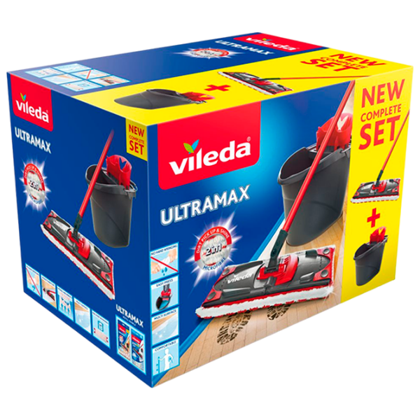 Набор для уборки Vileda Easy Wring Ultramat Red Черный  photo 1