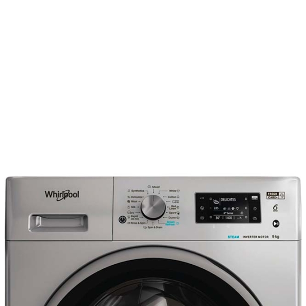 Mașină de spălat Whirlpool FFD 9469 SBSV EU Gray 9 kg, 1350 rpm, A photo 4