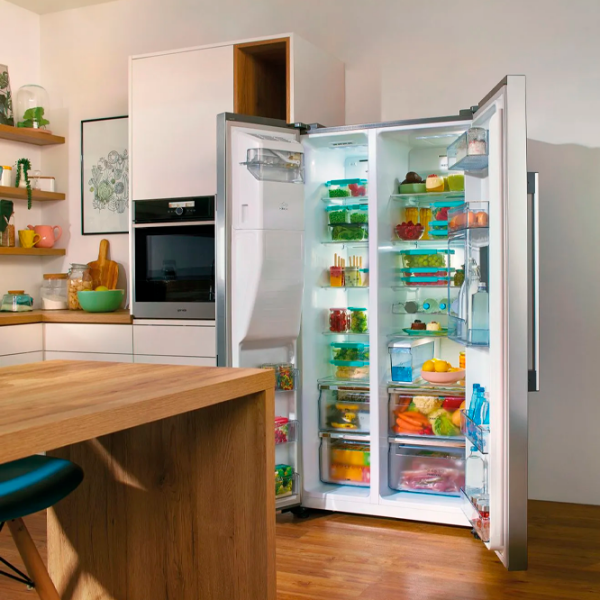 Frigider Gorenje NRS9182VX1 Inox 371l / No Frost, 185l / No Frost, E photo 10