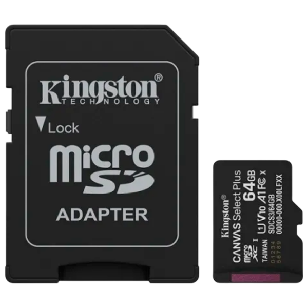 MicroSD Kingston Canvas Select Plus 64 GB  photo 1