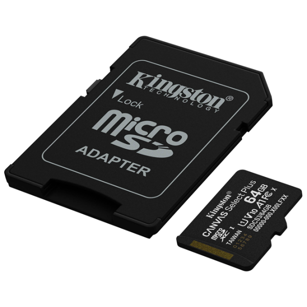 MicroSD Kingston Canvas Select Plus 64 GB  photo 2