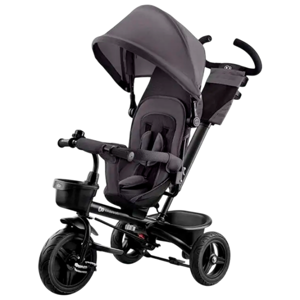 Triciclu KinderKraft Aveo Malachite Grey  Metal / Pentru copii photo 1