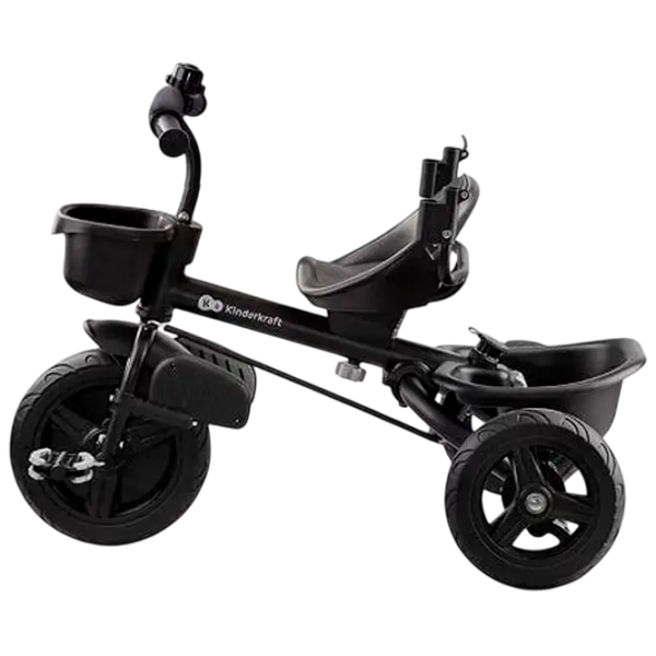 Triciclu KinderKraft Aveo Malachite Grey  Metal / Pentru copii photo 5