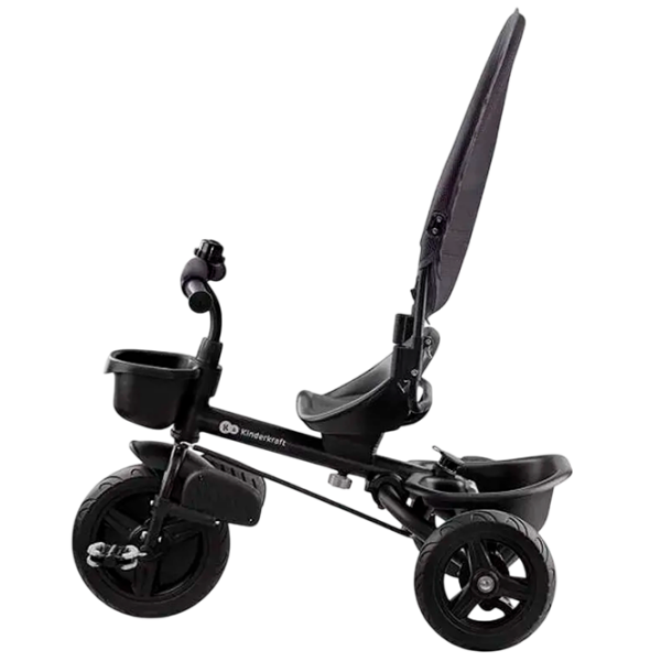 Triciclu KinderKraft Aveo Malachite Grey  Metal / Pentru copii photo 6