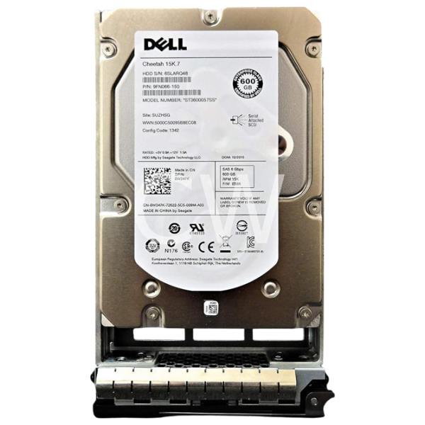 HDD Dell HD SAS 6G 3.5'' 600 ГБ  photo 1