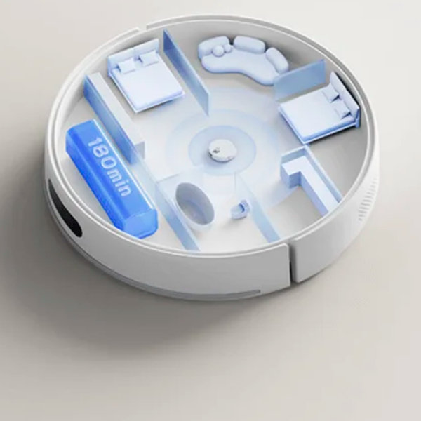 Aspirator Robot Xiaomi S40 White Umedă, , 65 dB photo 9