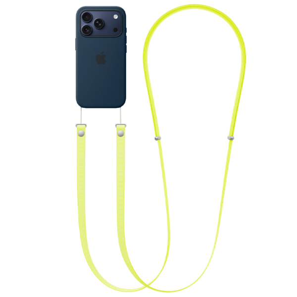 Ремень для чехла Apple (iPhone Crossbody Strap) Неоново-желтый Apple, ПЭТ,  photo 2