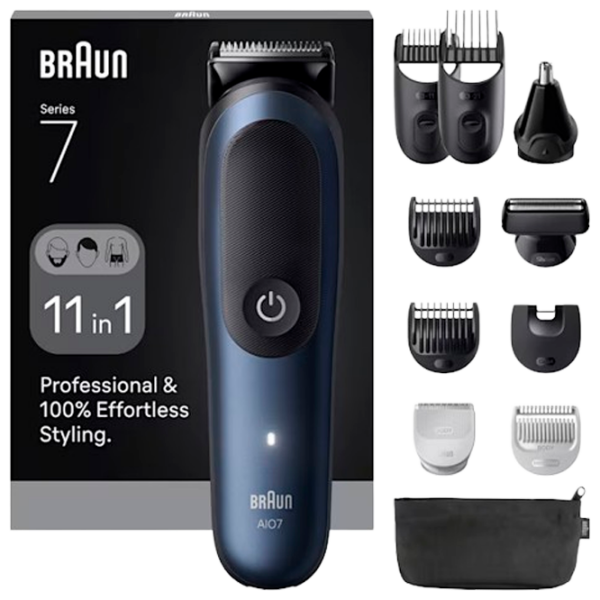 Машинка для стрижки Braun AIO7540 Синий  photo 1