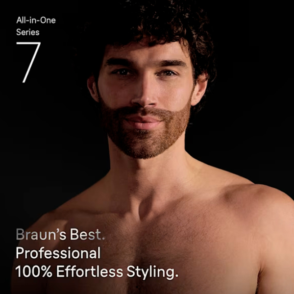 Машинка для стрижки Braun AIO7540 Синий  photo 2