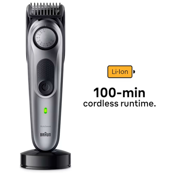 Trimmer facial Braun BT7420 Gray  photo 2