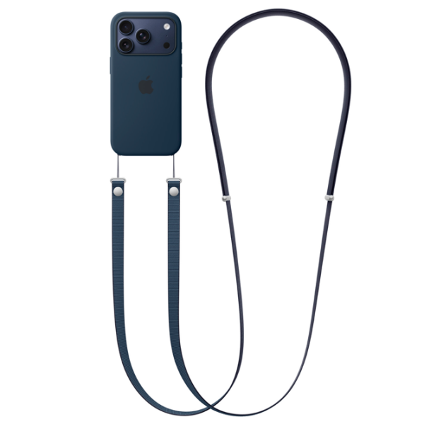 Ремень для чехла Apple (iPhone Crossbody Strap) Синий Apple, ПЭТ,  photo 3