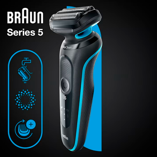Бритва электрическая Braun 51-M1000s Черный  photo 4