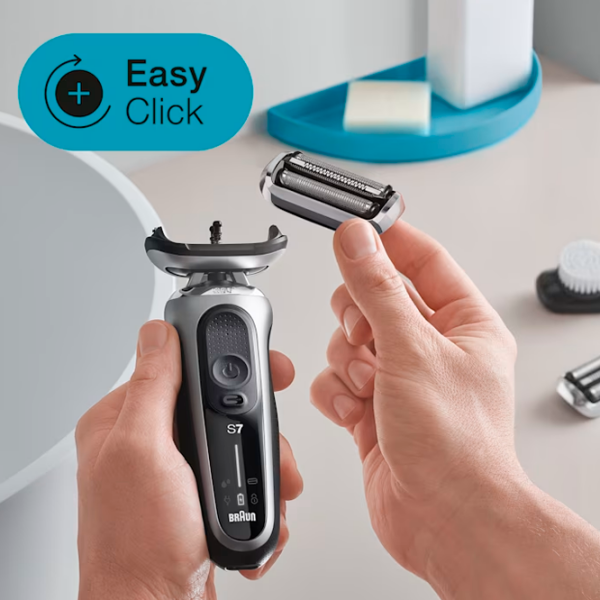 Trimmer facial Braun 71-S1000s Silver  photo 6