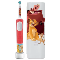 Зубная электрощетка Braun Vitality PRO Kids 3 Lion King Белый 