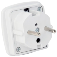 Адаптер Cablexpert A-AC-UKEU-001 Белый 