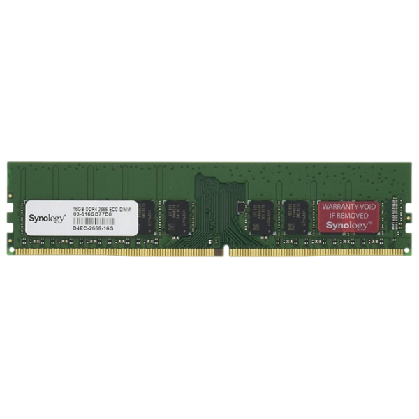 Оперативная память 16 ГБ Synology D4EC-2666-16G  ECC, DDR4, 2666 МГц photo 1