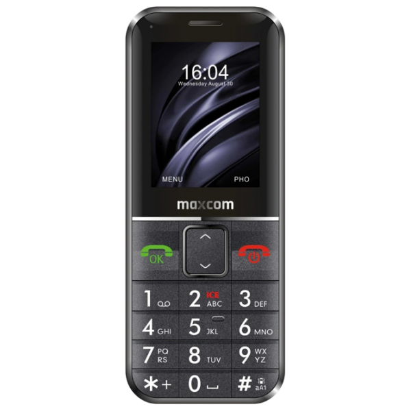 Maxcom MM735 Черный 2.8", Dual SIM, 2G photo 2