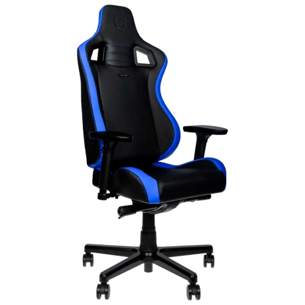 Scaun Gaming NOBLECHAIRS EPIC Series NBL-ECC-PU-BLU Black Blue  photo 6