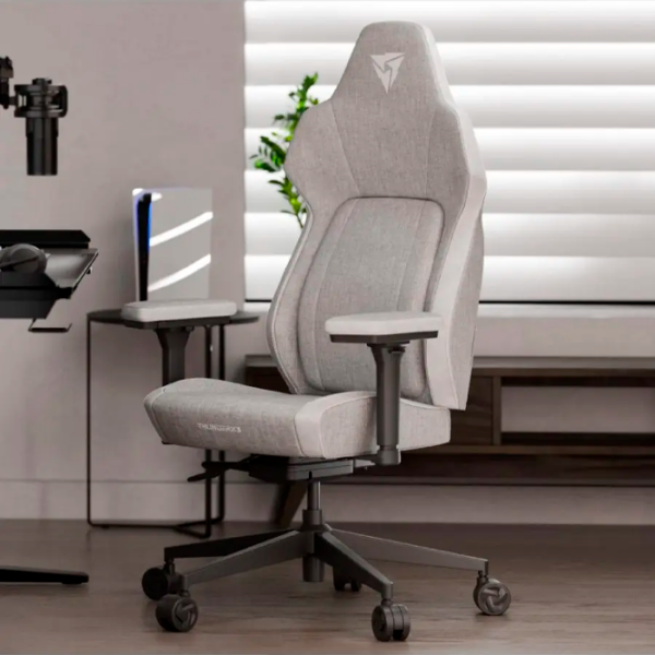 Scaun Gaming ThunderX3 Core Smart Loft Light Gray Black  photo 6