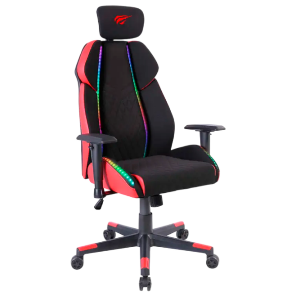 Игровое кресло Havit GC938 Черный Red  photo 1