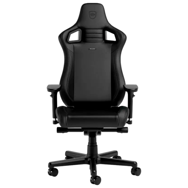 Scaun Gaming NOBLECHAIRS EPIC Series NBL-ECC-PU-BLA Black Gray  photo 1