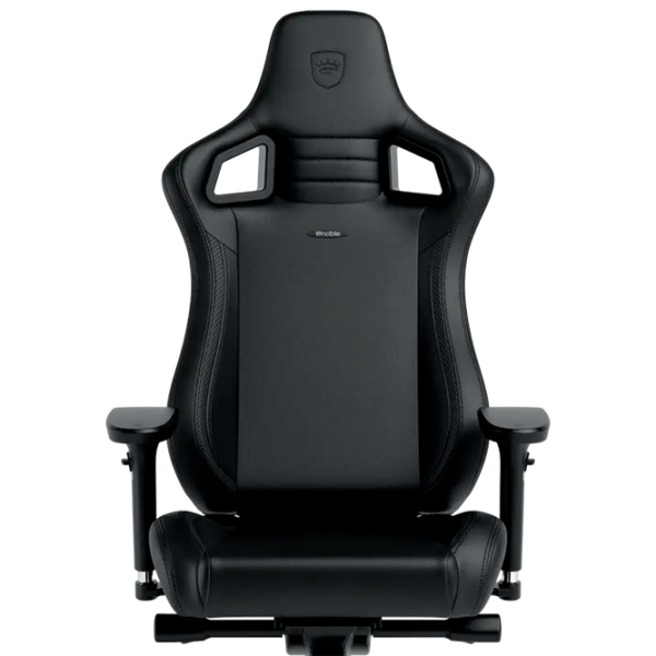Scaun Gaming NOBLECHAIRS EPIC Series NBL-ECC-PU-BLA Black Gray  photo 4