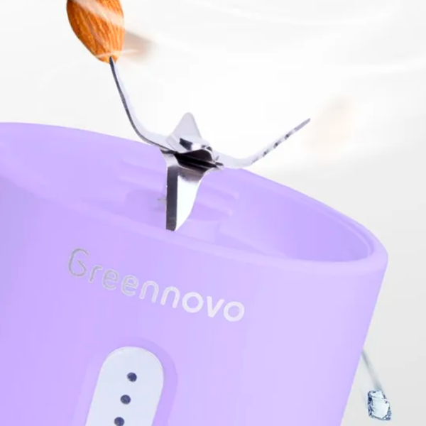 Blender portabil Greennovo 500 Purple  photo 2