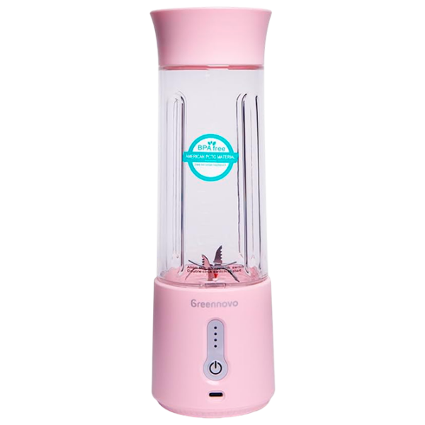 Портативный блендер Greennovo 500 Розовый  photo 1