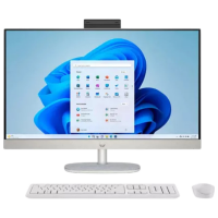 All-in-One PC HP AIO 27-cr1007ci White 27" Full HD IPS Intel Core Ultra 5 125U 16 GB 512 GB 