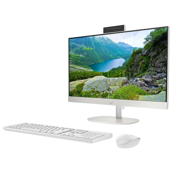 All-in-One PC HP AIO 27-cr1007ci White 27" Full HD IPS Intel Core Ultra 5 125U 16 GB 512 GB  photo 8