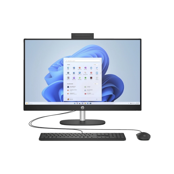 All-in-One PC HP AIO 27-cr1007ci Black 27" Full HD IPS Intel Core Ultra 5 125U 16 GB 512 GB  photo 1