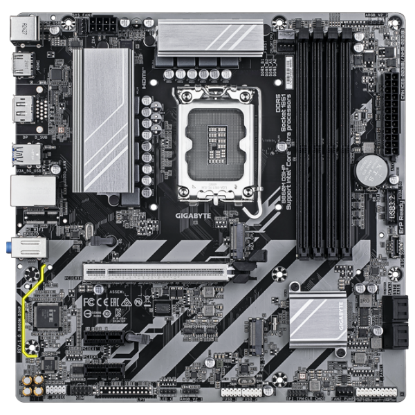Материнская плата Gigabyte B860M D3HP mATX  photo 2