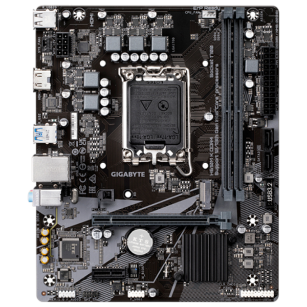 Материнская плата Gigabyte H610M K DDR4 2.0 ATX  photo 1
