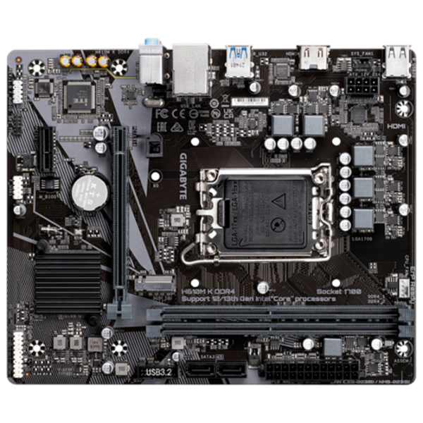 Материнская плата Gigabyte H610M K DDR4 2.0 ATX  photo 4