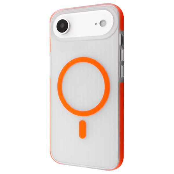 Husă pentru smartphone Apple iPhone Air (ASTRO) Orange Transparent Proove, TPU, MagSafe Back