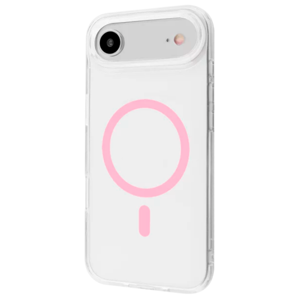 Husă pentru smartphone Apple iPhone Air (Blossom) Pink Transparent Proove, TPU, MagSafe Back