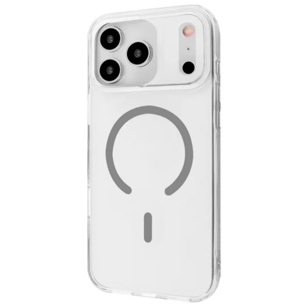 Husă pentru smartphone Apple iPhone 17 Pro Max (Blossom) Natural Titanium Transparent Proove, TPU, MagSafe Back