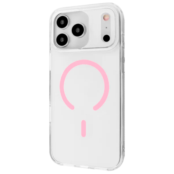 Husă pentru smartphone Apple iPhone 17 Pro Max (Blossom) Pink Transparent Proove, TPU, MagSafe Back